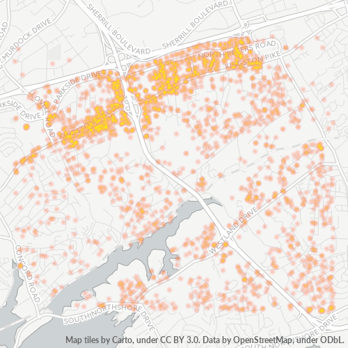 37922 Business Density Heatmap