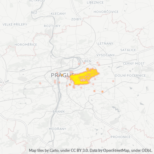 130 00 Mapa hustoty obchodu