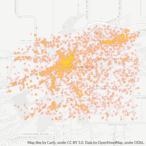 99362 Business Density Heatmap