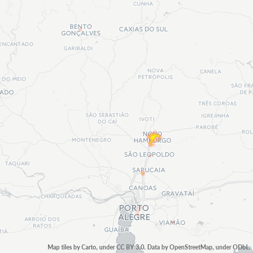 93510-000 Heatmap de Densidade da Empresa