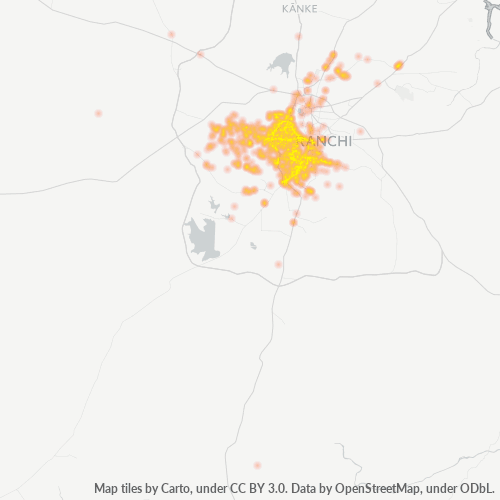 834002 Business Density Heatmap