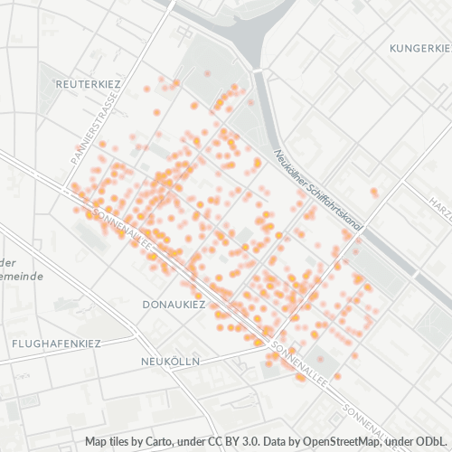 12045 Standortdichte-Heatmap