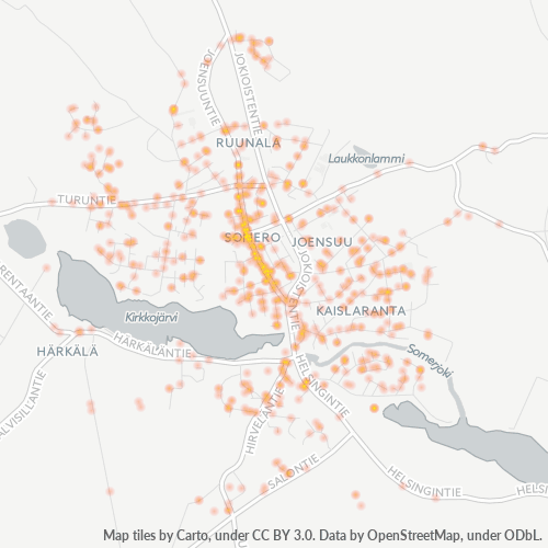 31400 Yritystiheys lämpökarttana