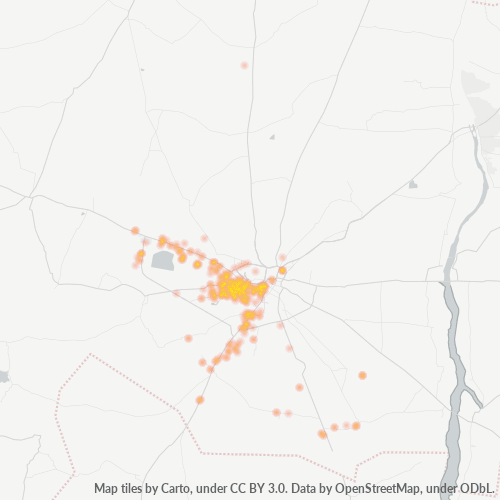 583102 Business Density Heatmap