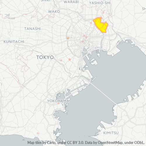 124 事業密度ヒートマップ