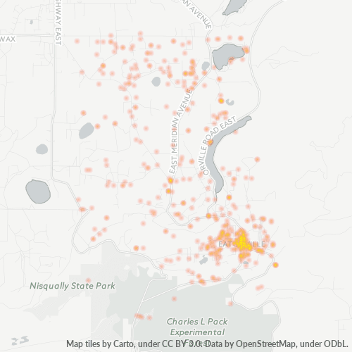 98328 Business Density Heatmap