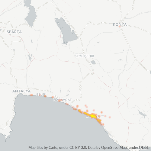 07400 Şirket Yoğunluğu Isı Haritası