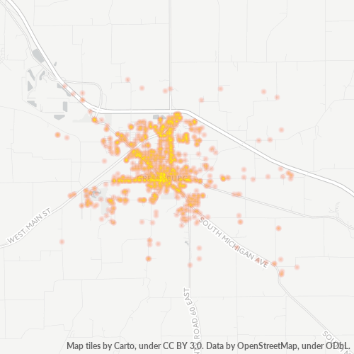 47240 Business Density Heatmap
