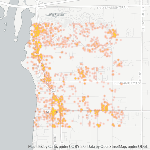 36526 Business Density Heatmap