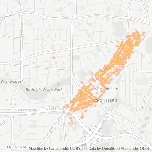 10827 Standortdichte-Heatmap