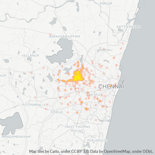 600049 Business Density Heatmap