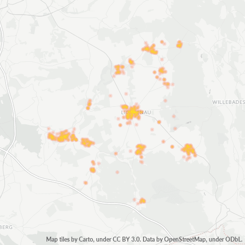 Heatmap für plz 33165