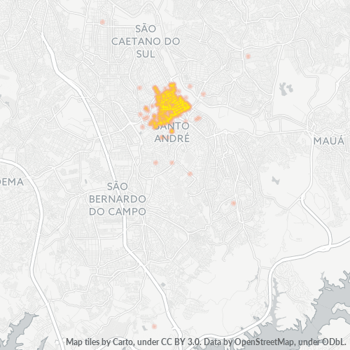 09090-000 Heatmap de Densidade da Empresa
