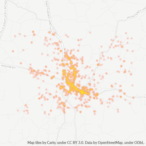 38583 Business Density Heatmap