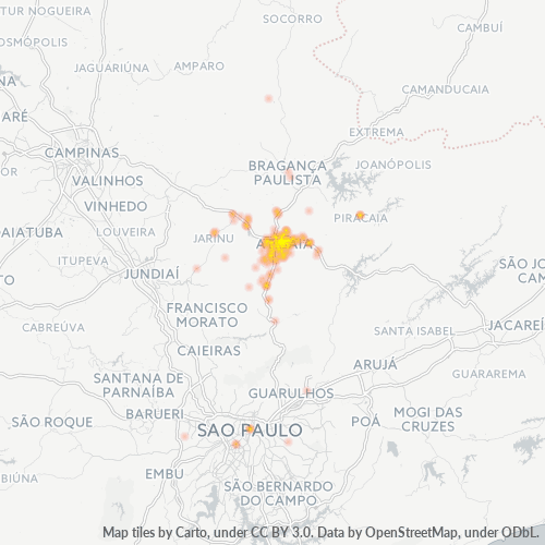 12940-000 Heatmap de Densidade da Empresa