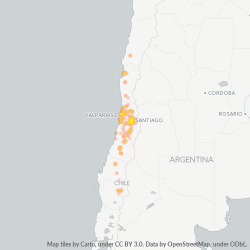 4700000 Heatmap de Densidade da Empresa