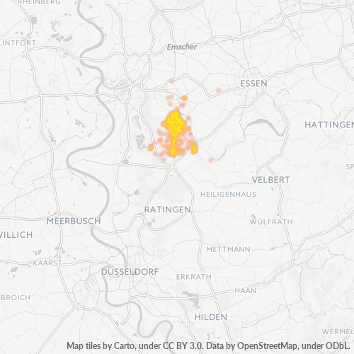 45481 Standortdichte-Heatmap