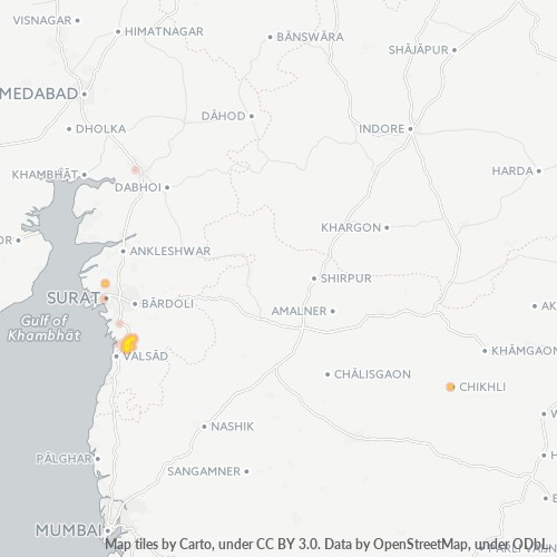 396521 Business Density Heatmap
