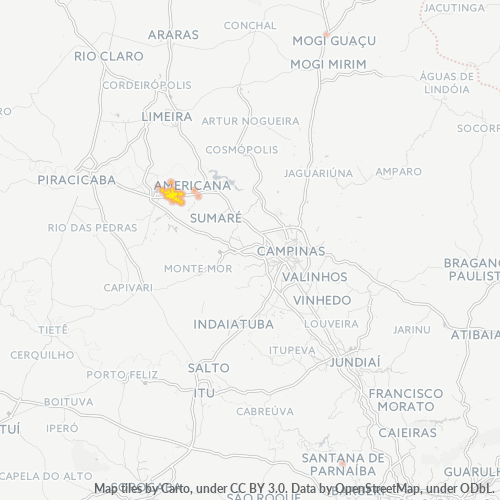 13457-000 Mapa de calor de densidad empresarial