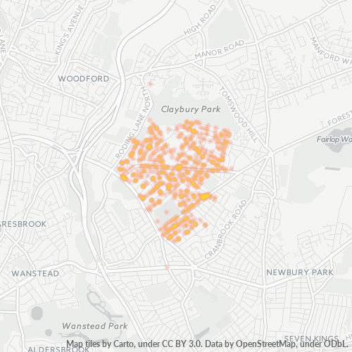 IG5 Business Density Heatmap