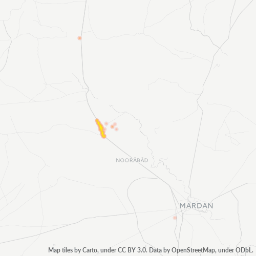 23100 Business Density Heatmap
