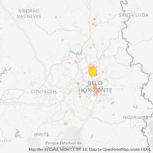 31130-000 Heatmap de Densidade da Empresa