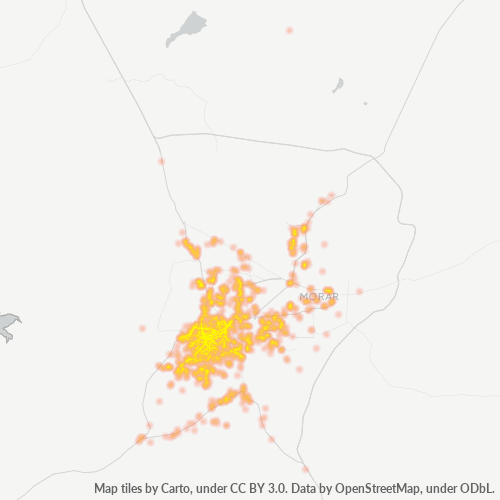 474001 Business Density Heatmap