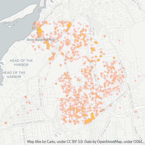 11790 Business Density Heatmap