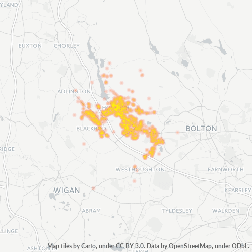 BL6 Business Density Heatmap