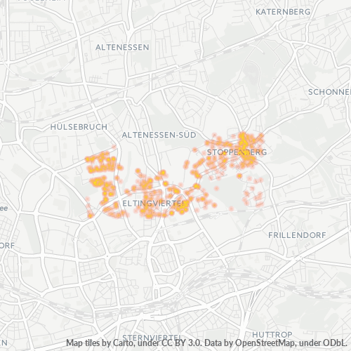 45141 Standortdichte-Heatmap