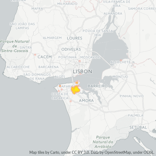2810 Heatmap de Densidade da Empresa