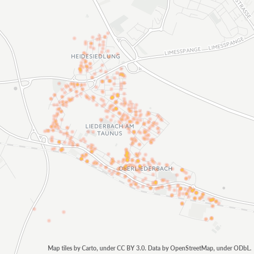 Heatmap für plz 65835
