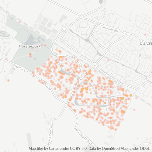 6922 Heatmap Bedrijfsdichtheid