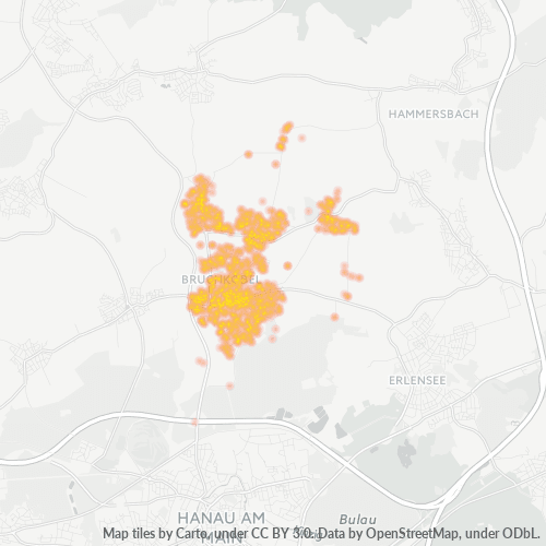 63486 Standortdichte-Heatmap