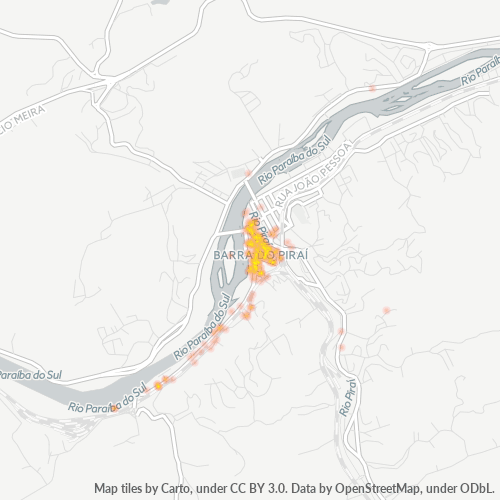 27123-000 Heatmap de Densidade da Empresa