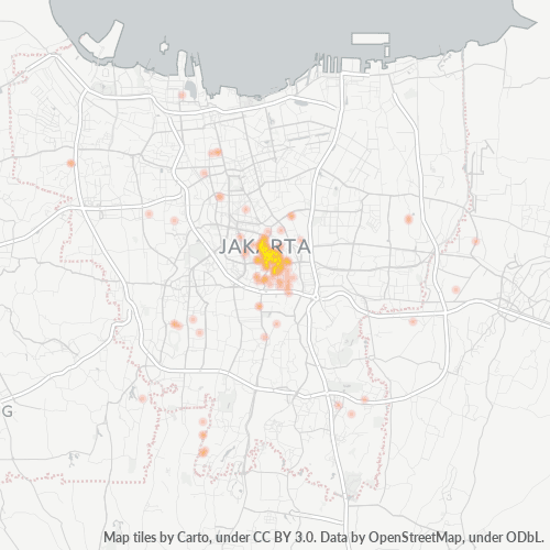 12860 Peta Panas Densitas Bisnis