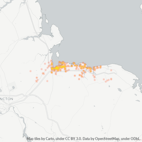E4P Business Density Heatmap