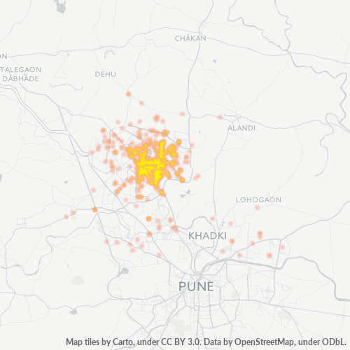 411018 Business Density Heatmap