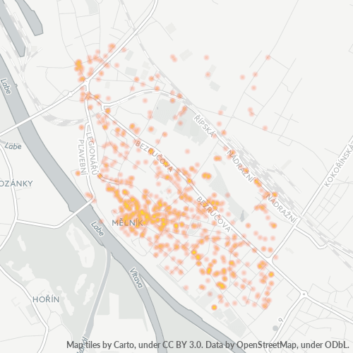 276 01 Mapa hustoty obchodu
