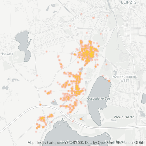 Heatmap für plz 04249