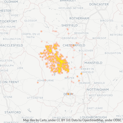 DE4 Business Density Heatmap