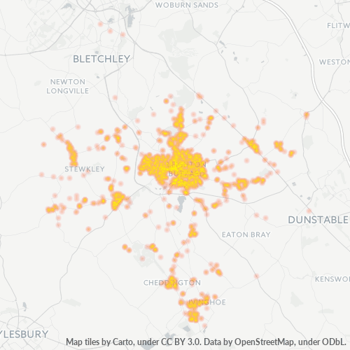 LU7 Business Density Heatmap