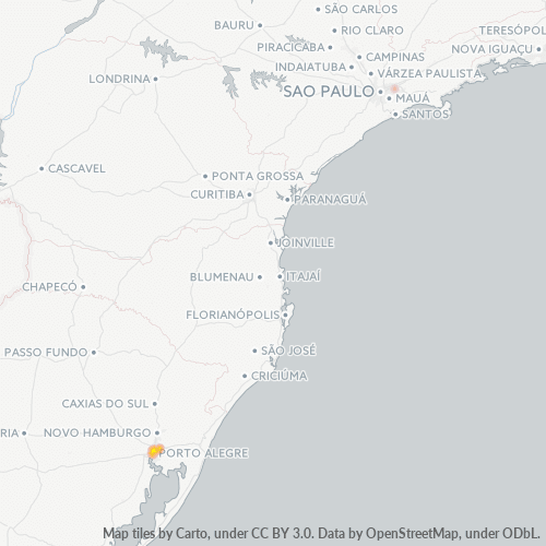 90420-000 Mapa de calor de densidad empresarial