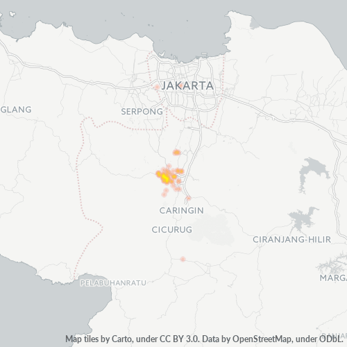 16117 Peta Panas Densitas Bisnis
