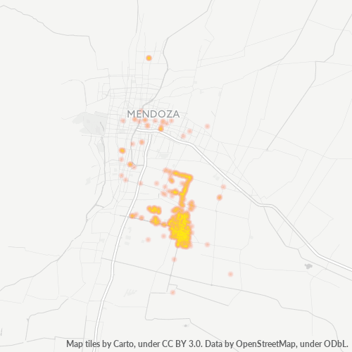 5515 Heatmap de Densidade da Empresa