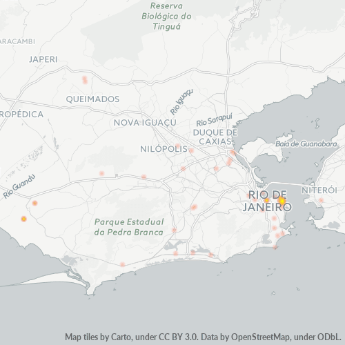 20011-000 Heatmap de Densidade da Empresa