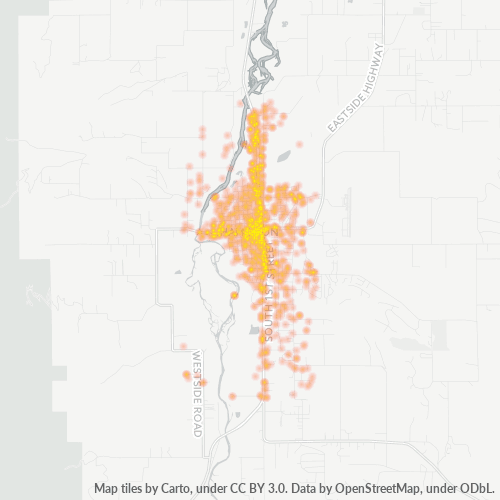 59840 Business Density Heatmap