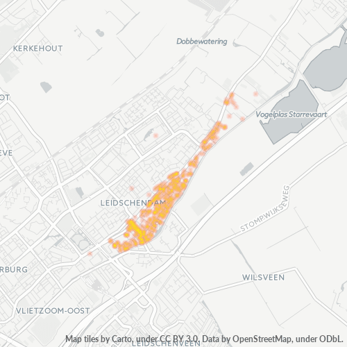 2265 Heatmap Bedrijfsdichtheid