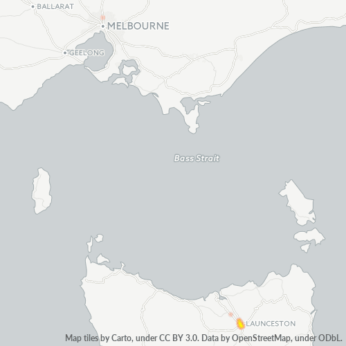 7249 Business Density Heatmap