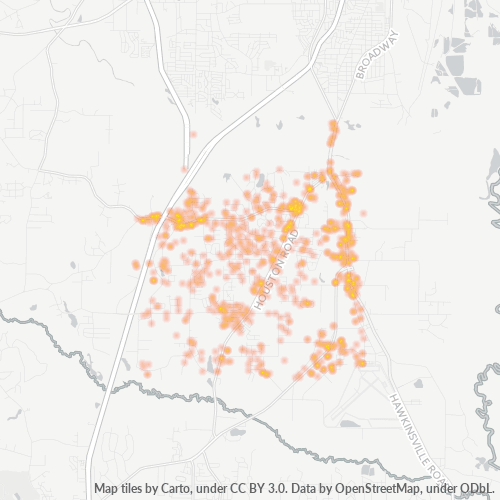 31216 Business Density Heatmap